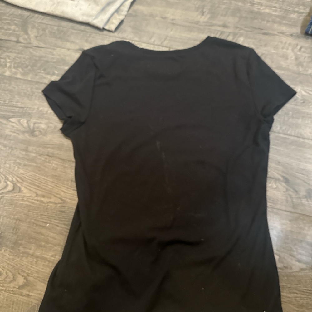 Juicy Couture Black Fitted Short Sleeve Tee